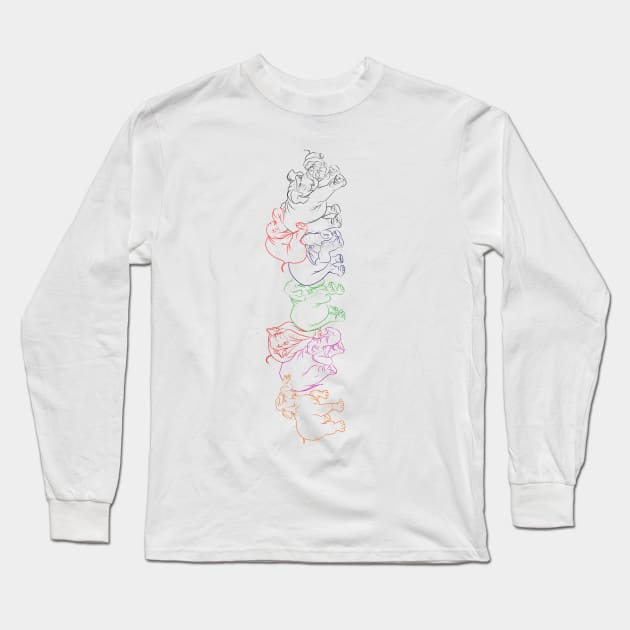 elephants Long Sleeve T-Shirt by artbdog